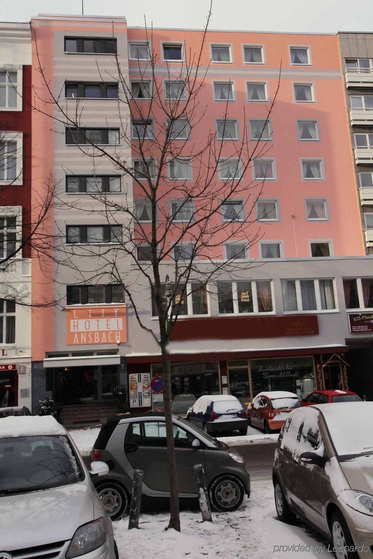City Hotel Ansbach Am Kadewe Berlin Exterior foto