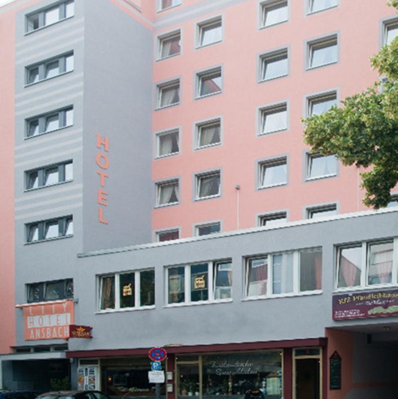City Hotel Ansbach Am Kadewe Berlin Exterior foto