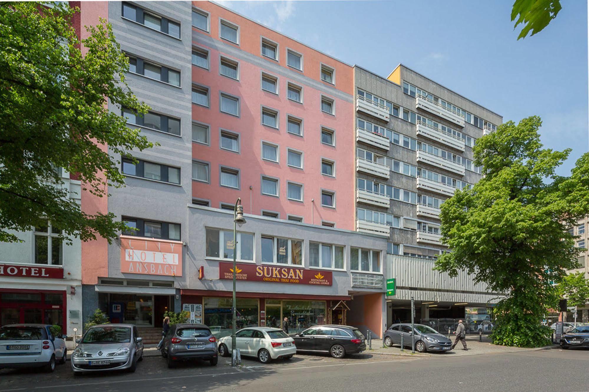 City Hotel Ansbach Am Kadewe Berlin Exterior foto